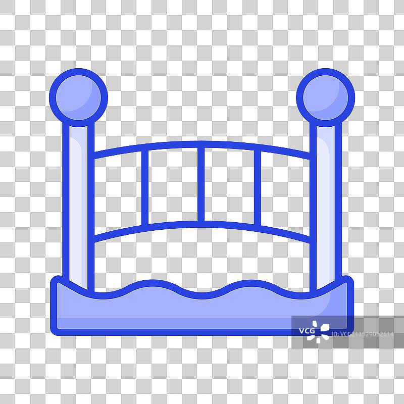 桥梁设计，背景为白色图片素材