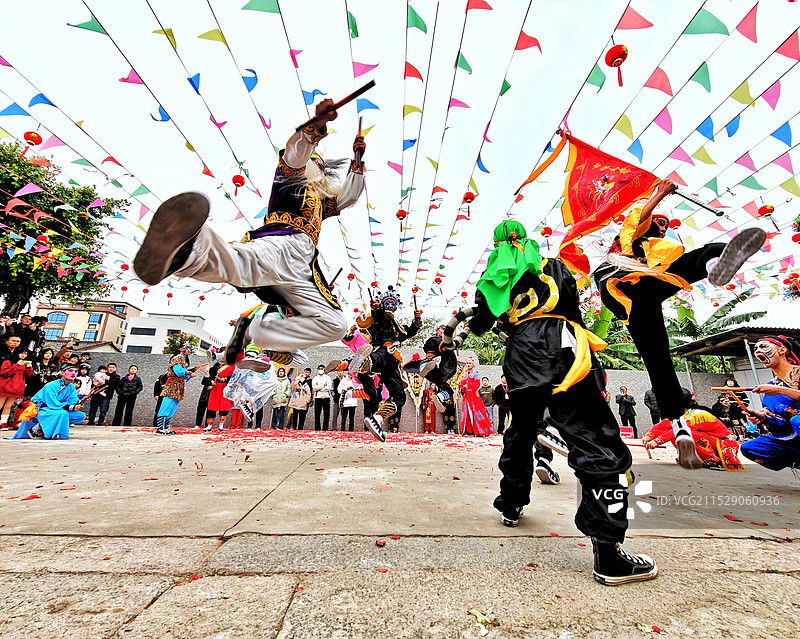 动感的英歌舞图片素材