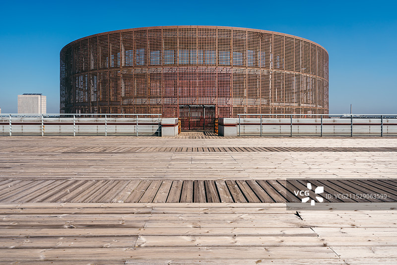 建筑平顶硬木地板图片素材