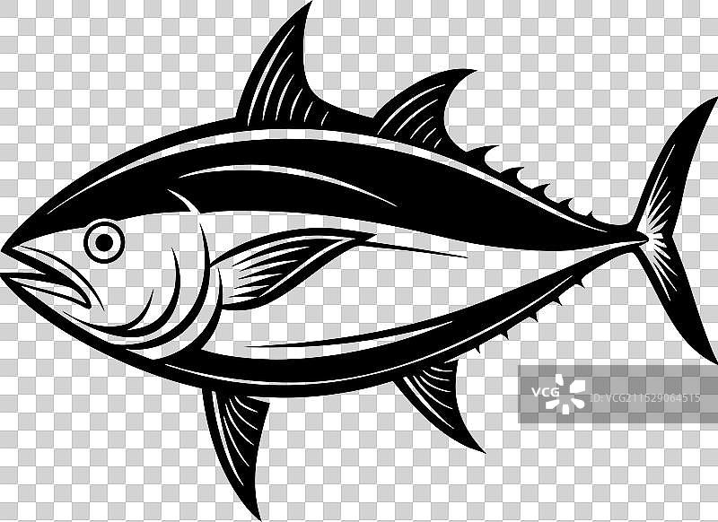 金枪鱼鱼影设计图片素材