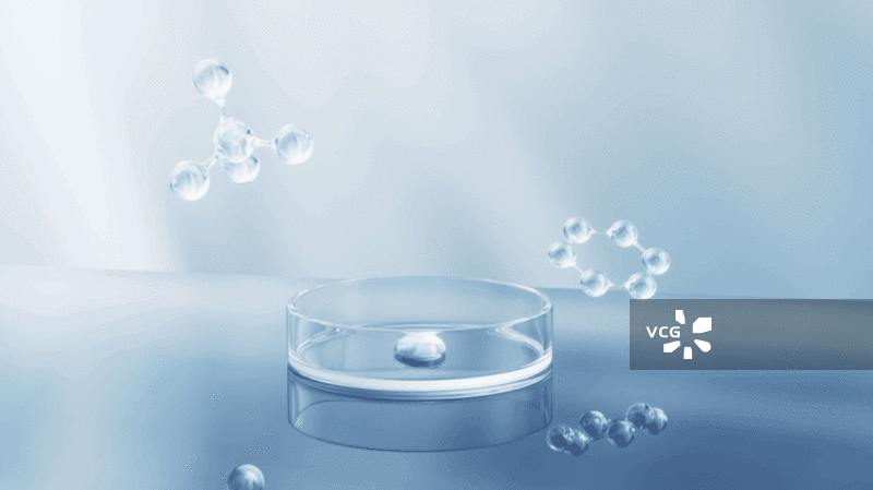 实验室化学器材生物科技概念三维渲染图片素材