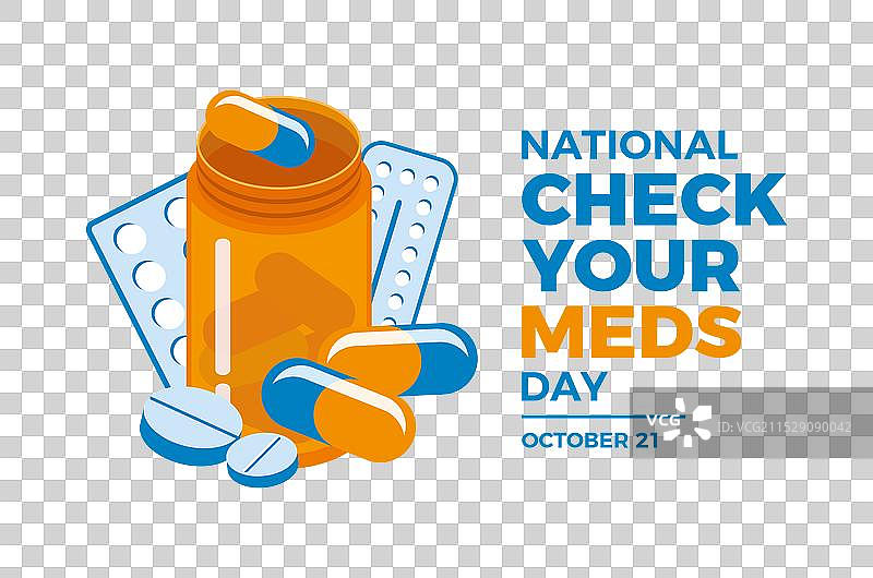 国家检查药物日海报图片素材