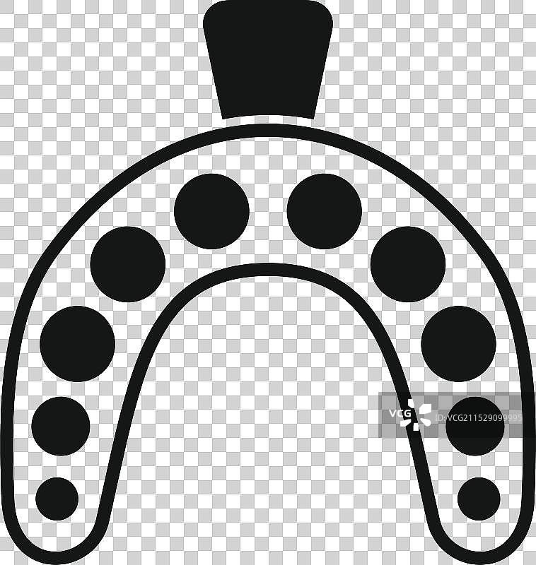 牙科印模托盘，一种用于制作印模的工具图片素材