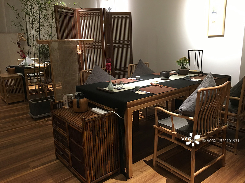 室内装潢设计空间客厅书房样板房展厅会议室茶室图片素材