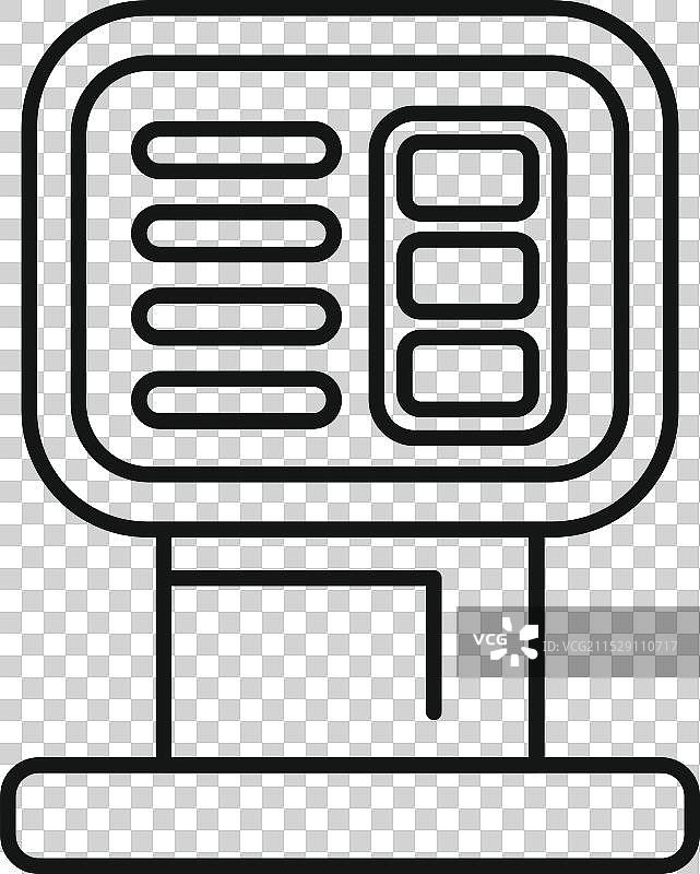 停车计时器显示剩余时间图标图片素材