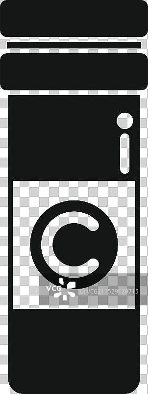 版权保护数字数据安全图标图片素材