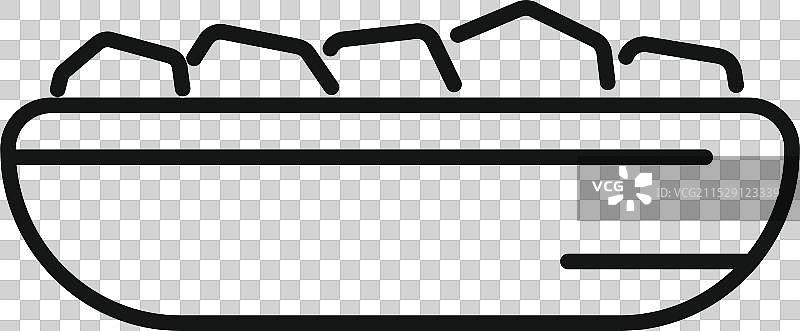 木碗里装满冰块，适合夏天使用图片素材