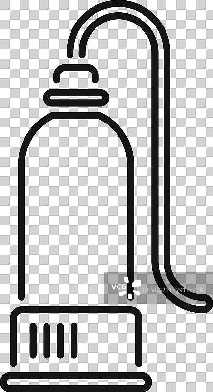 电动水泵图标显示水的抽取图片素材