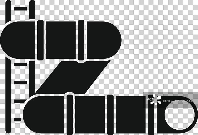 水上乐园的管道滑水道带来乐趣和快乐图片素材