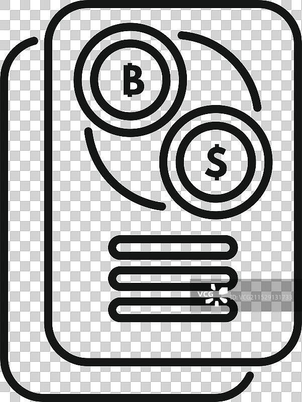 智能手机显示加密货币汇率图片素材