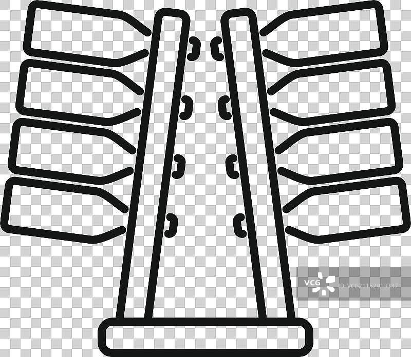 木质表面上的酒架与瓶子图片素材