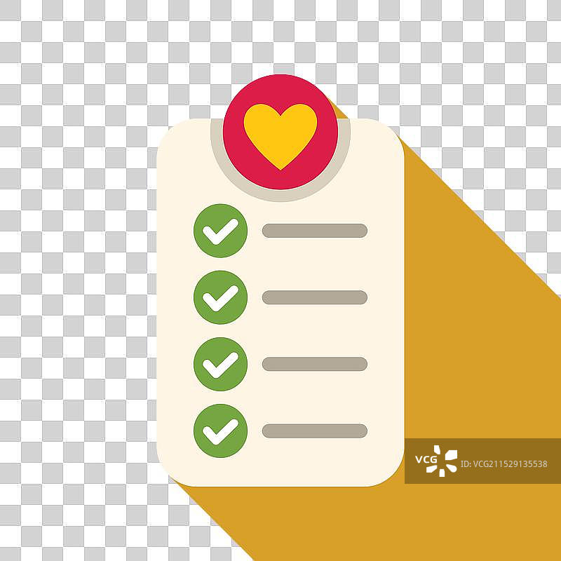 清单显示已完成的项目图片素材