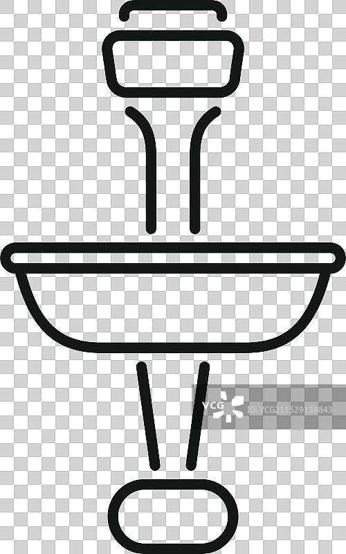 一只鸟在单腿站立的鸟浴中注水图片素材