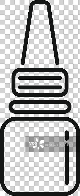 鼻用喷雾瓶图标，代表鼻腔使用图片素材