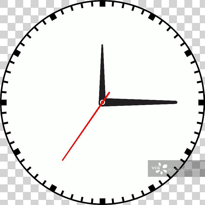 墙钟图标 时间钟表 钟表轮廓 钟表图片素材