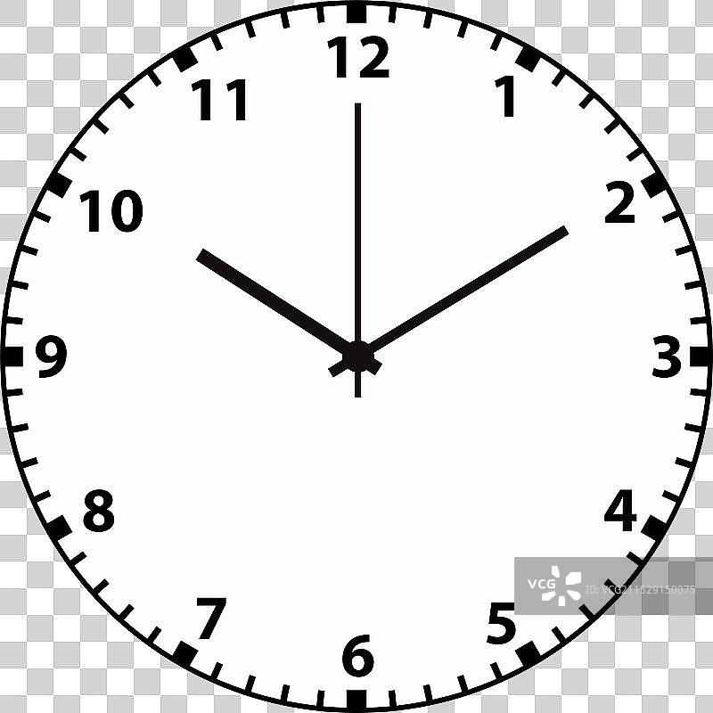 墙钟图标 时间钟表 钟表轮廓 钟表图片素材