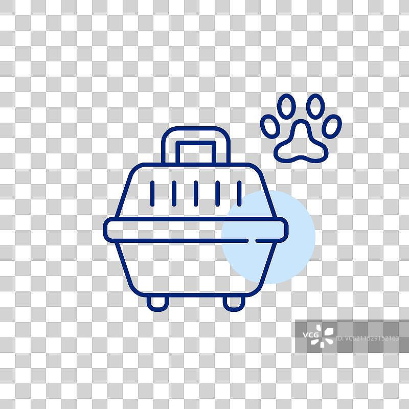 宠物运输箱像素完美图片素材