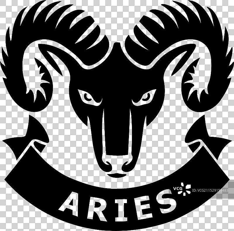 白羊座星座图像图片素材