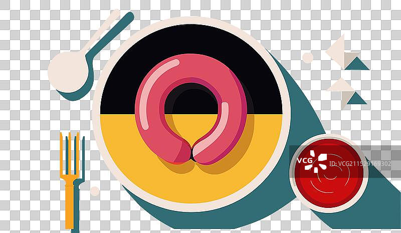 德国香肠美食图片素材