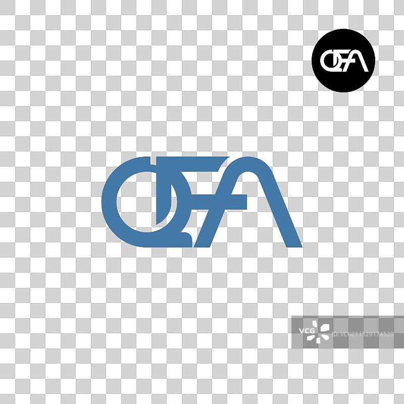 qfa 字母标志单字母设计图片素材