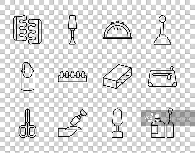 指甲刀、指甲剪、指甲油瓶图片素材