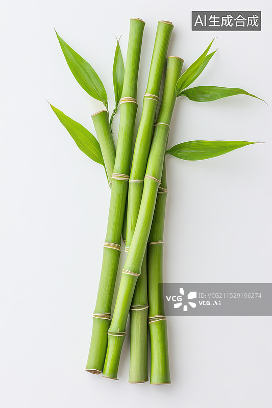【AI数字艺术】竹制捆绑环保材料图片素材