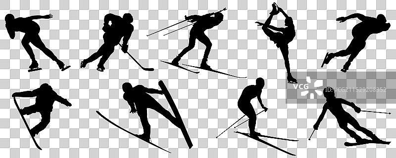 冬季运动1图片素材