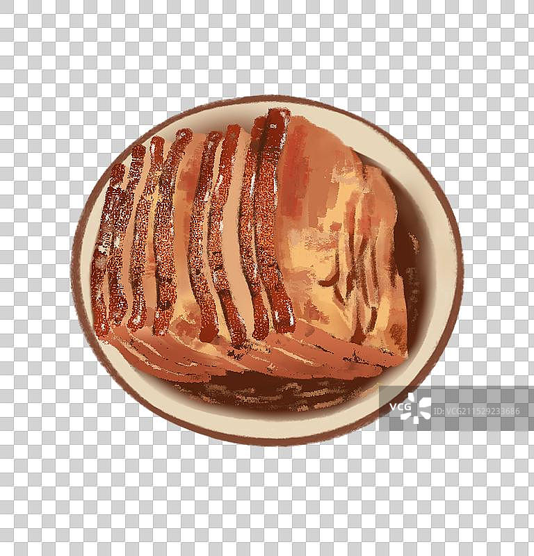 子龙扣肉蒸碗图片素材
