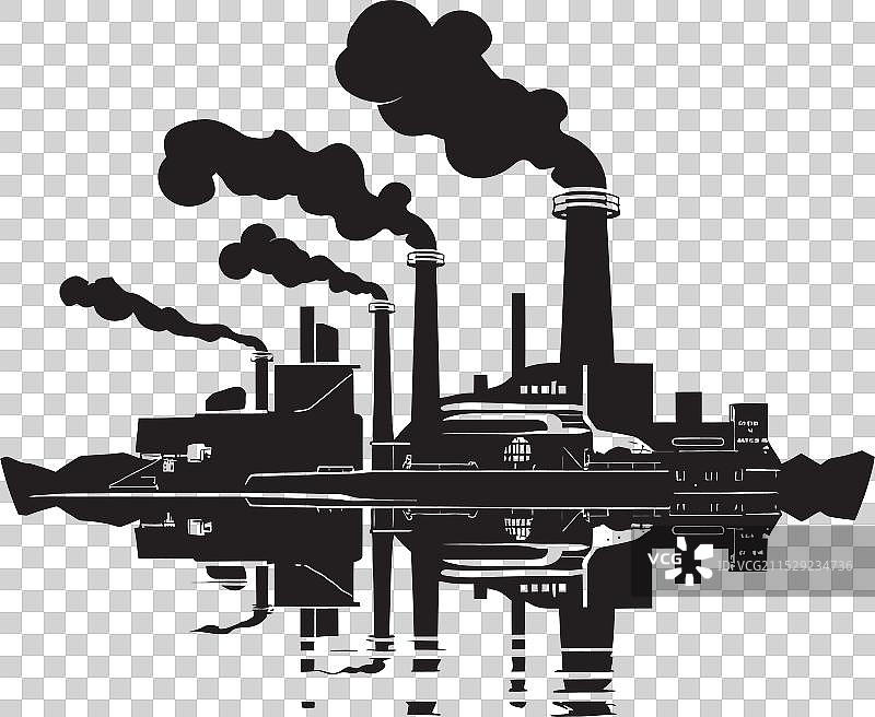 雾霾污染标志设计 水域痛苦图片素材