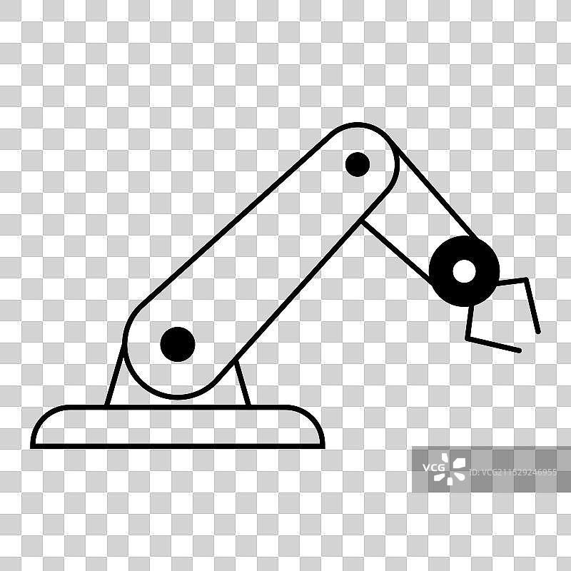 机械手臂机器图标科技图片素材