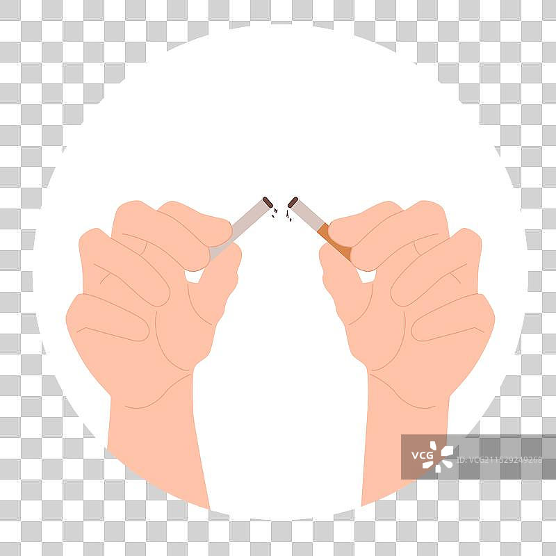 戒烟，赢得胜利的海报图片素材