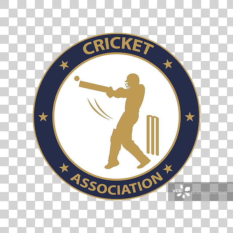 板球协会的标志图片素材
