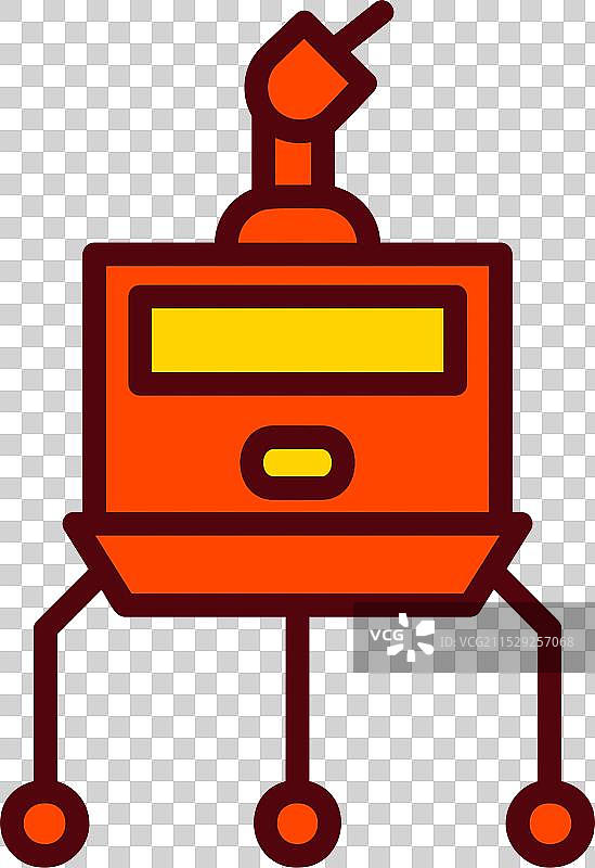 着陆器图标设计图片素材