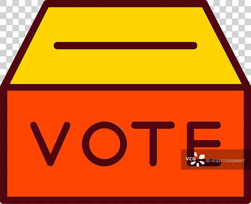 投票站图标设计图片素材