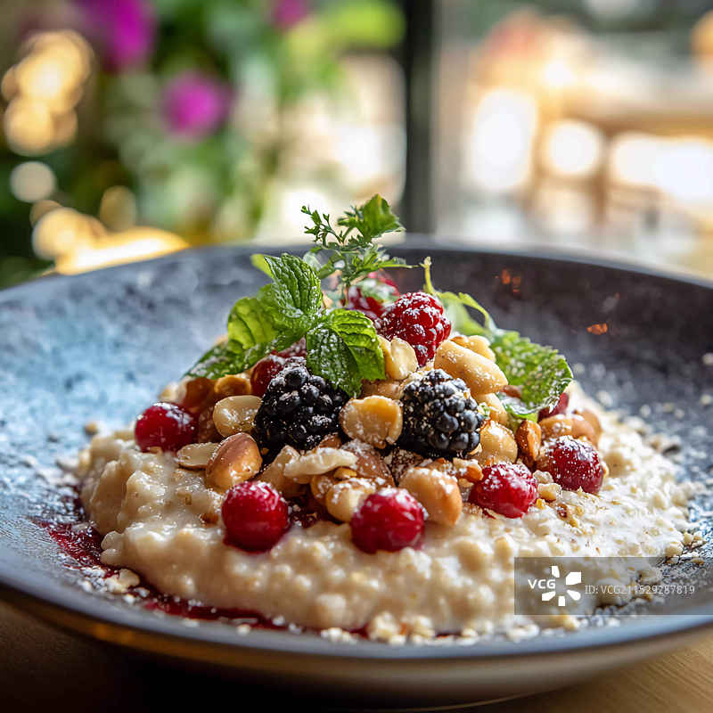 燕麦粥图片素材