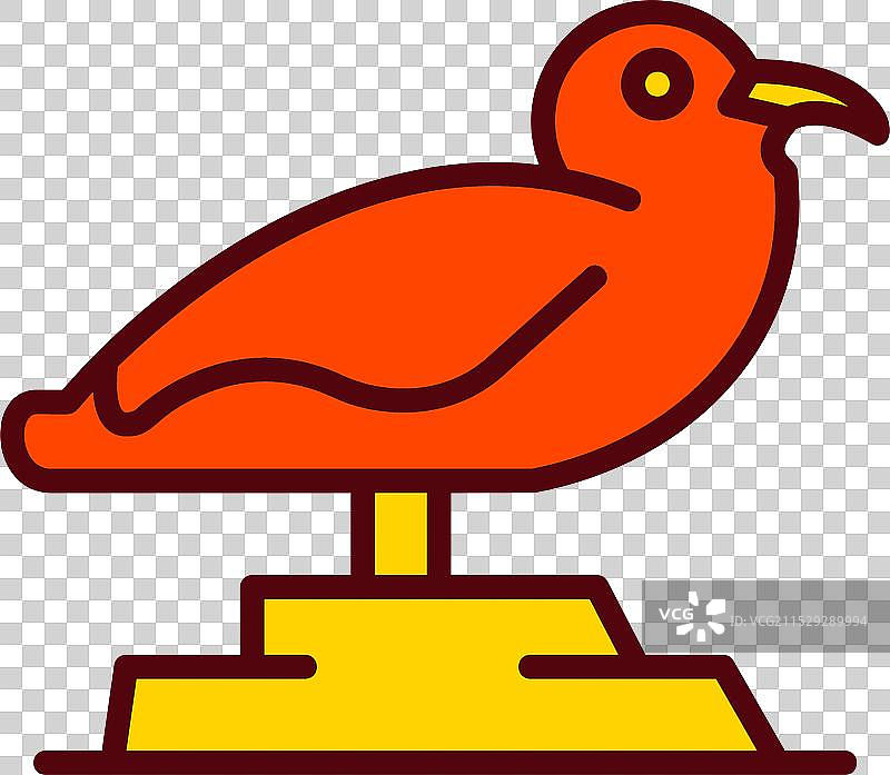 海鸥图标设计图片素材