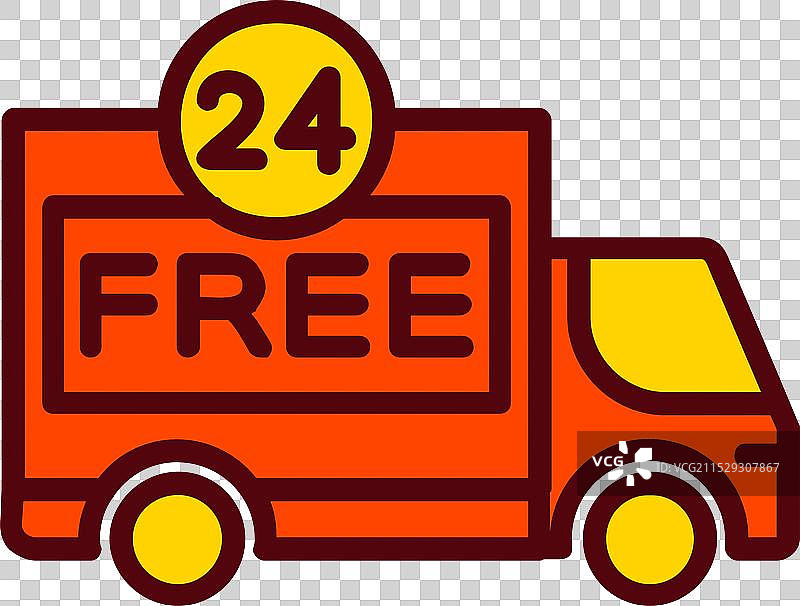 免费送货图标设计图片素材