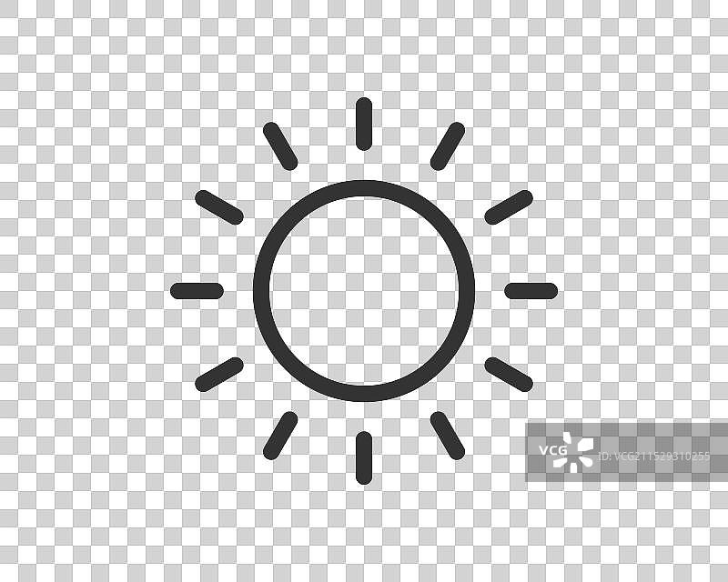灯光调节器图标线条时尚设计电力图片素材