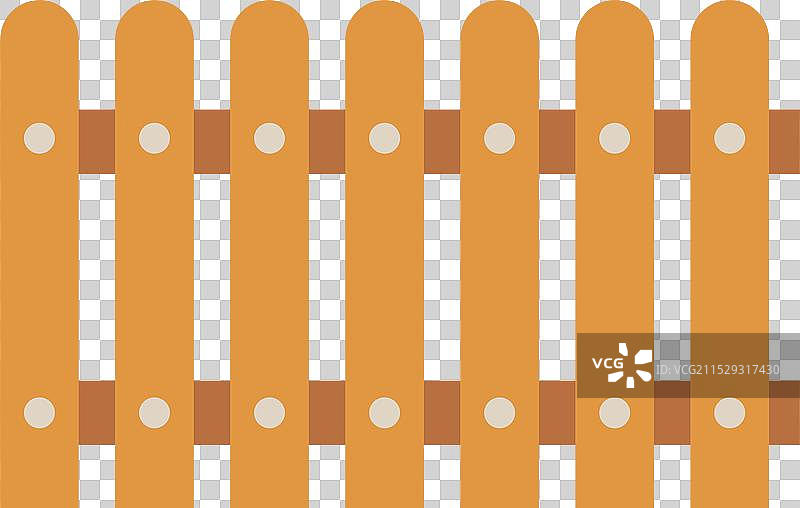 农场木栅栏图标 彩色栅栏图片素材