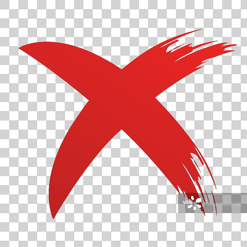 红色十字符号，扁平风格图片素材