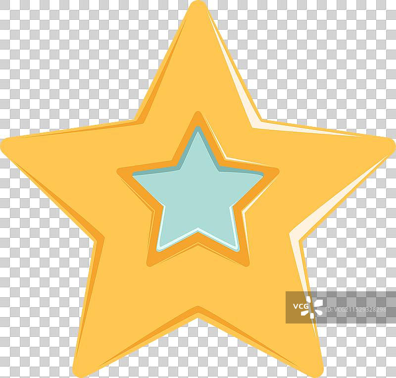 金色星星图标，最佳魔法符号图片素材