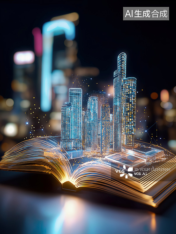 【AI数字艺术】奇幻城市图片素材