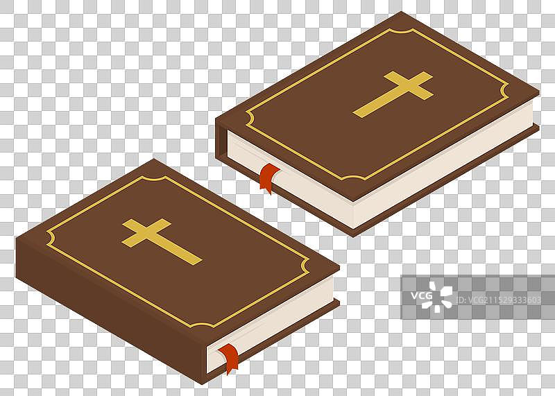 有两本漂亮的棕色书籍图片素材