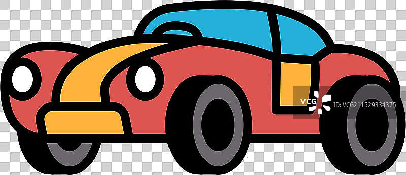 一幅黑白汽车素描图片素材