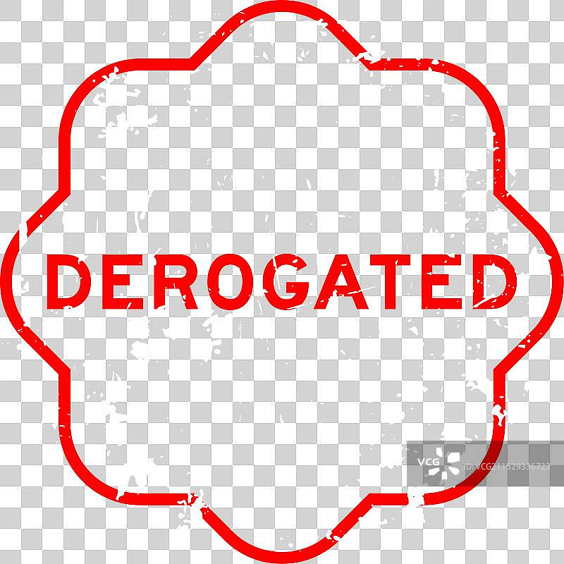 磨损的红色贬义词橡胶印章图片素材