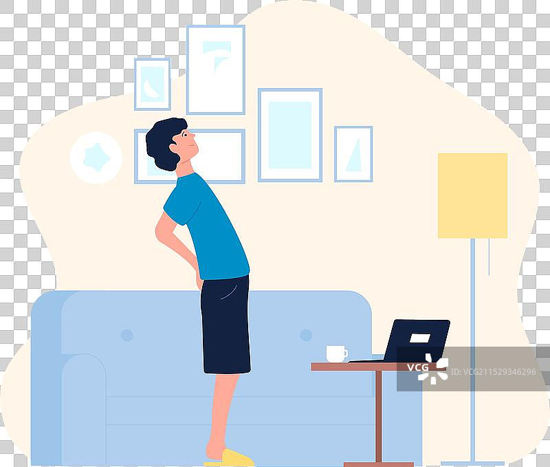 办公室拉伸企业健身图片素材