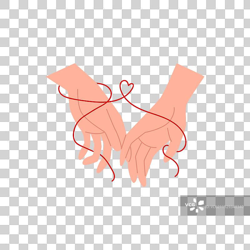 交织在一起的手图片素材