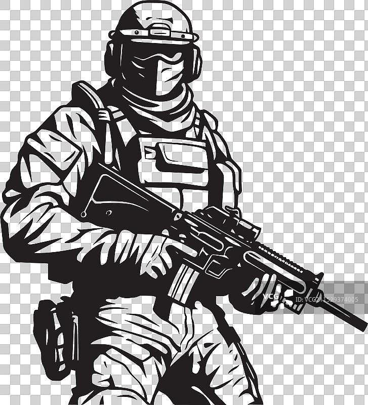 攻击警惕军事标志设计守护者图片素材