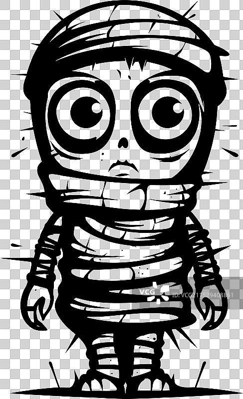 亲爱的尘埃，亲爱的复古木乃伊符号，神秘的图片素材