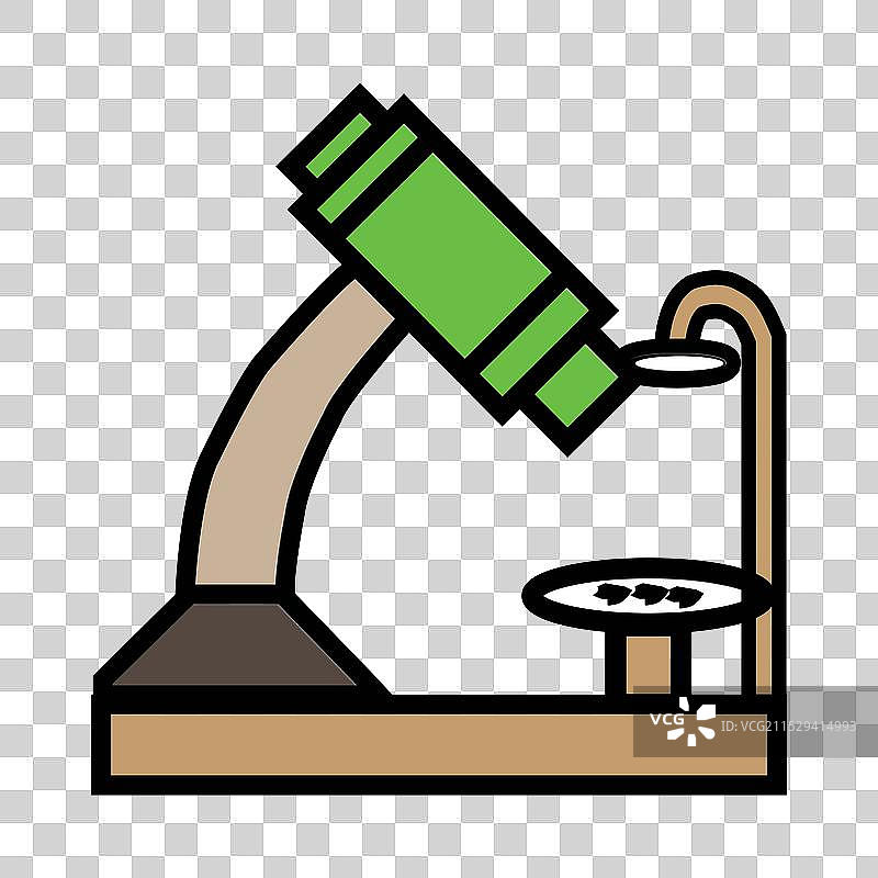 显微镜图标符号设计图片素材